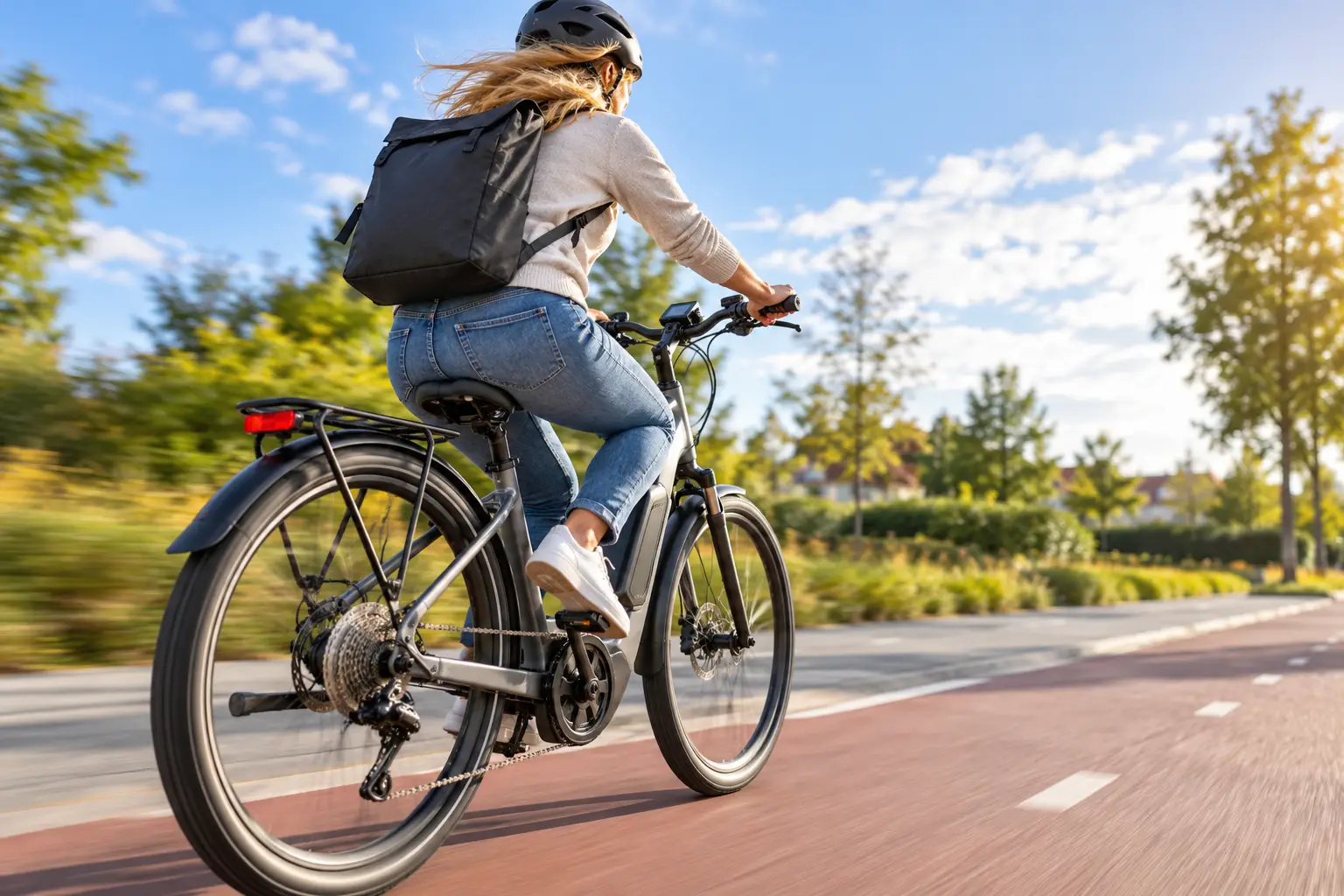 Golden-Hour E-Bike Ride