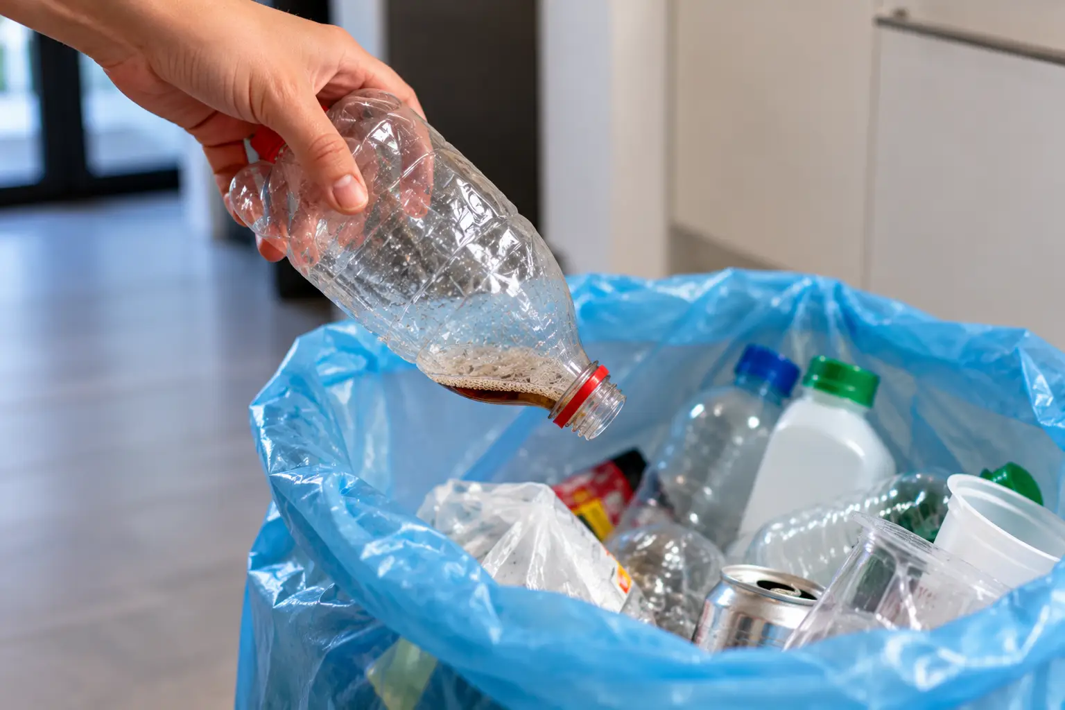 Recycling a Plastic Soda Bottle