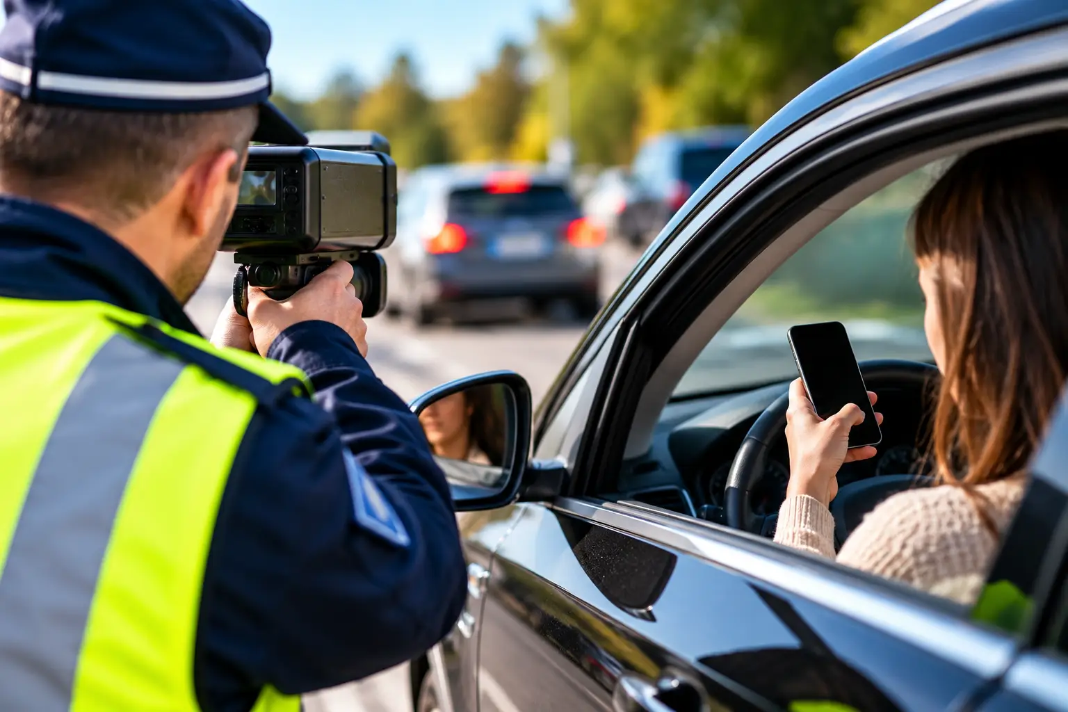 Traffic Enforcement and Distracted Driving