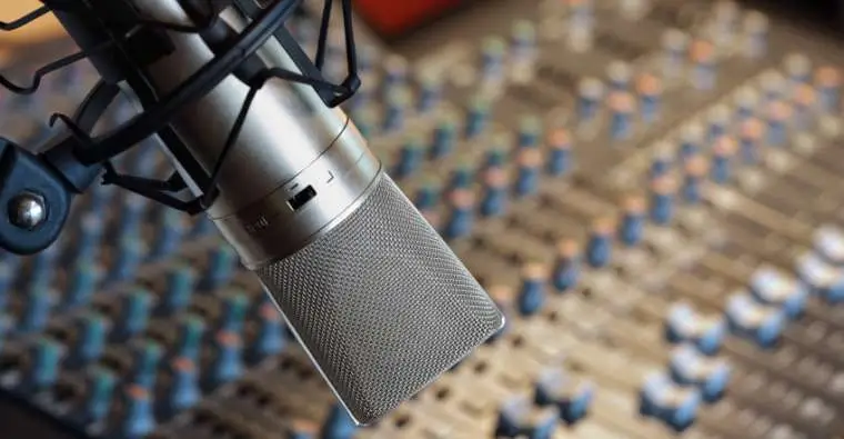 recording studio microphone