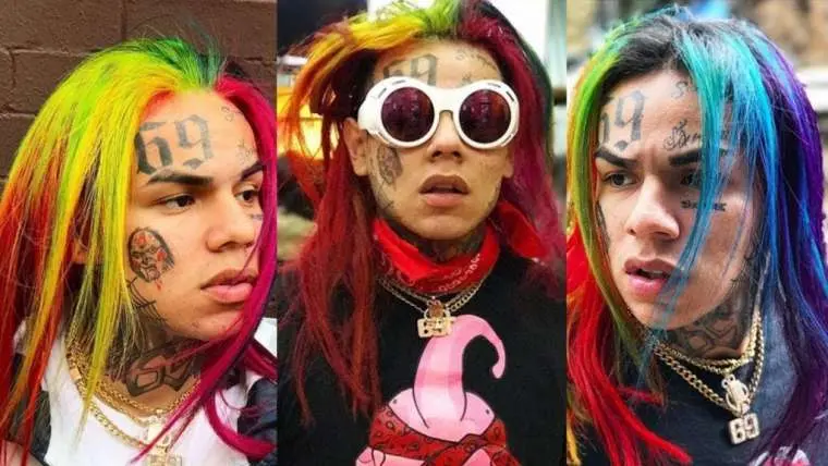 video rapper 6ix9ine reageert op het gerucht dat hij op mannen zou vallen