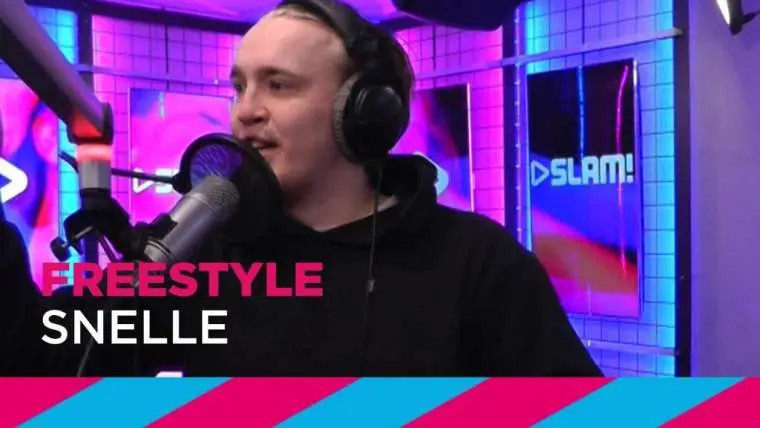 video snelle gooit freestyle met woorden van luisteraars