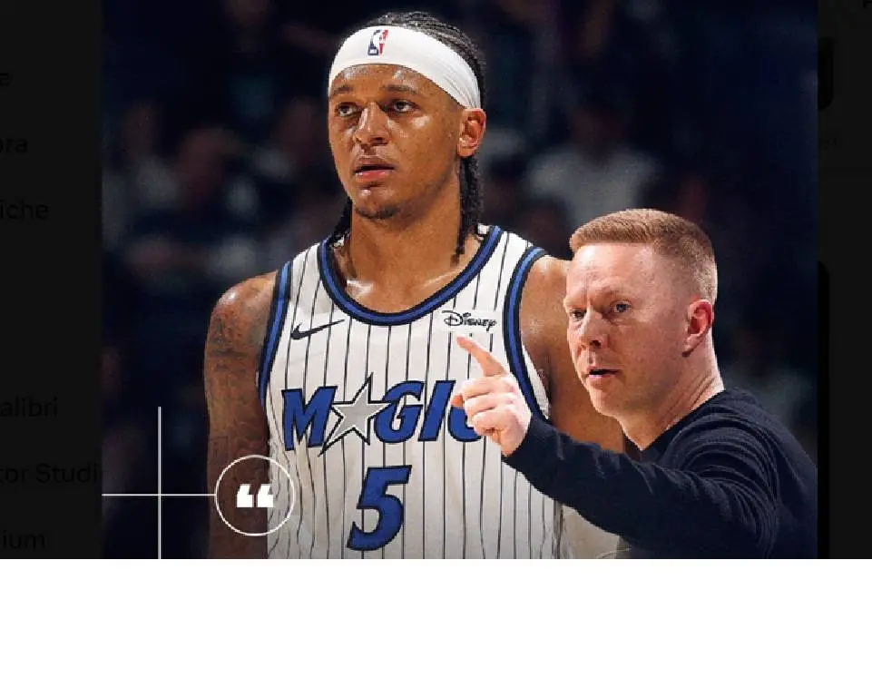 banchero and coach