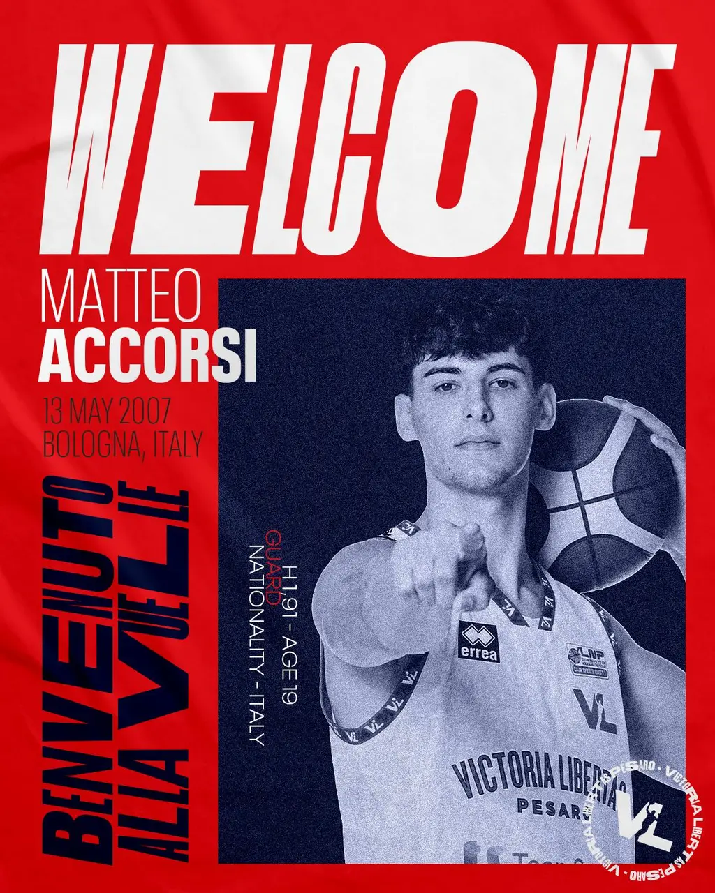 Welcome Matteo Accorsi