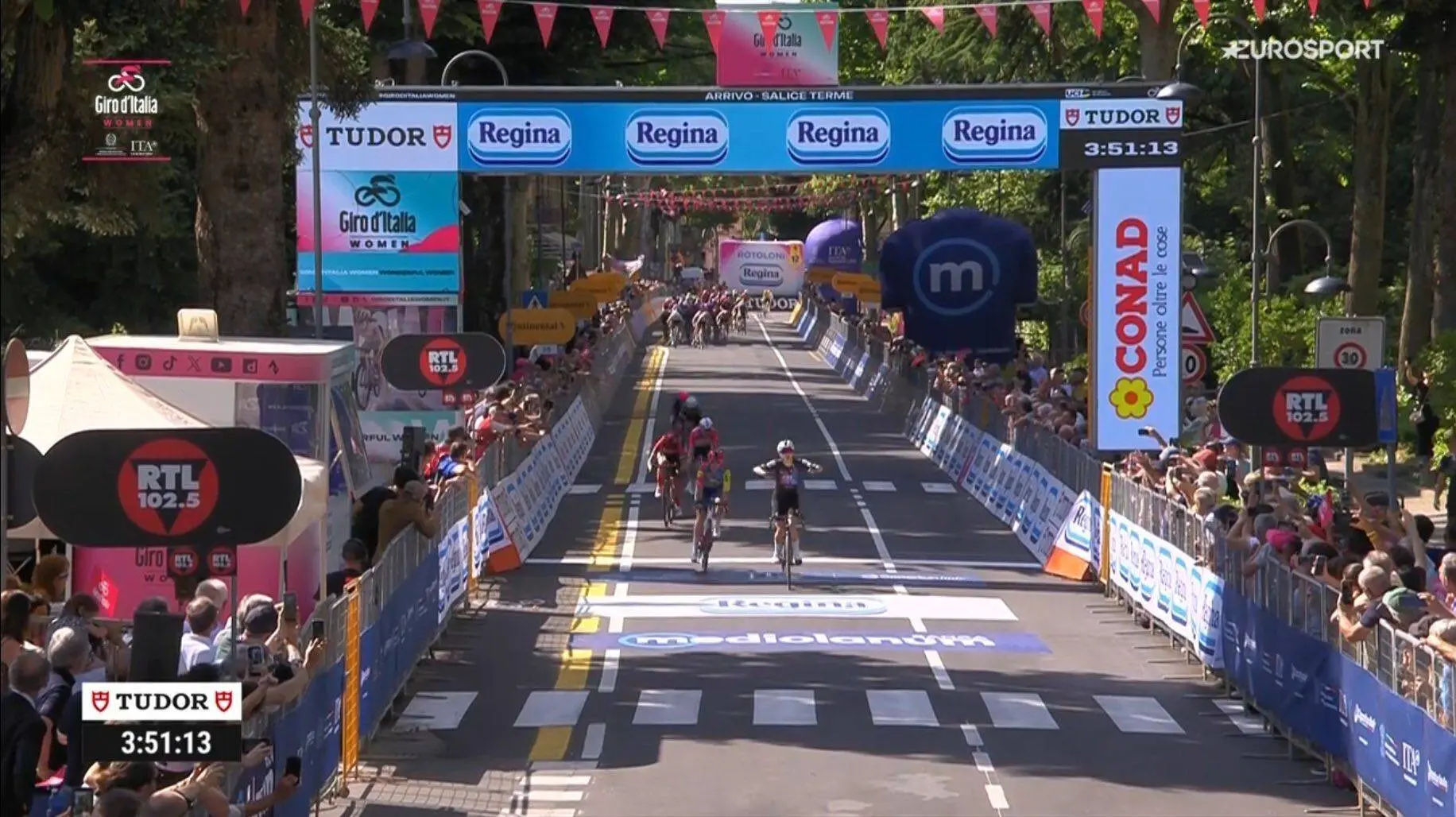 Célia Gery wins stage 7 of the 2026 Giro d'Italia Women