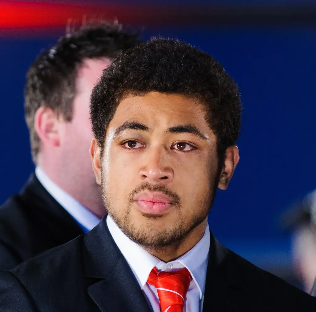 toby faletau wales grand slam celebration senedd 19 march 2012