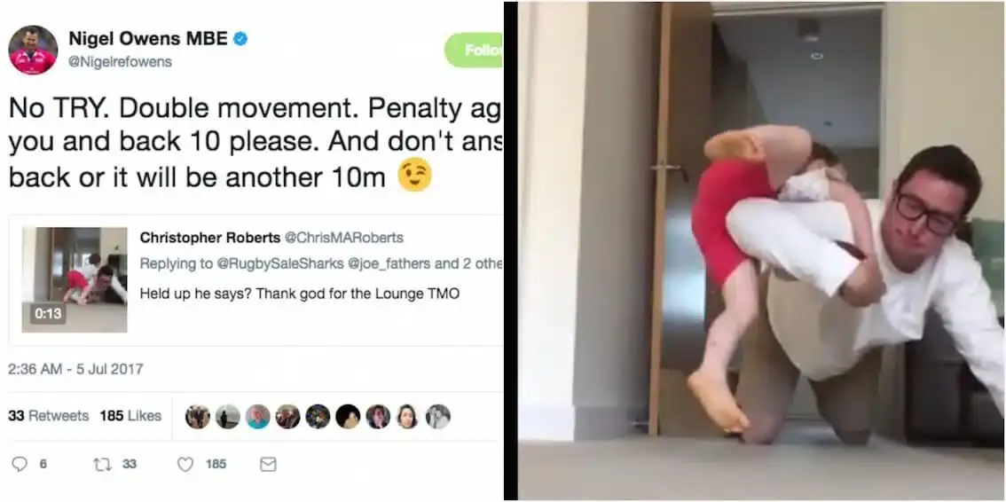 nigel owens tweet
