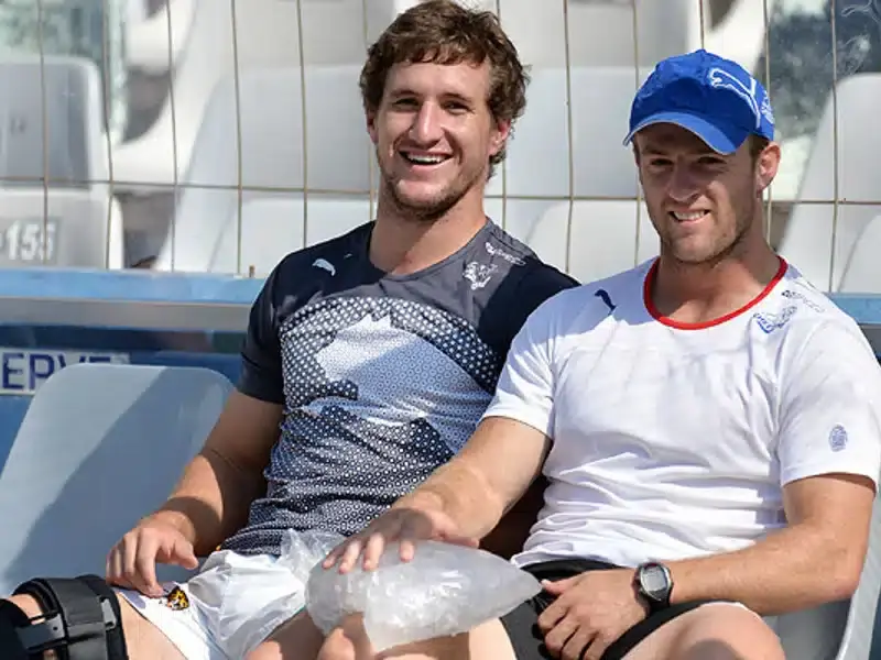 large johan goosen and sarel pret
