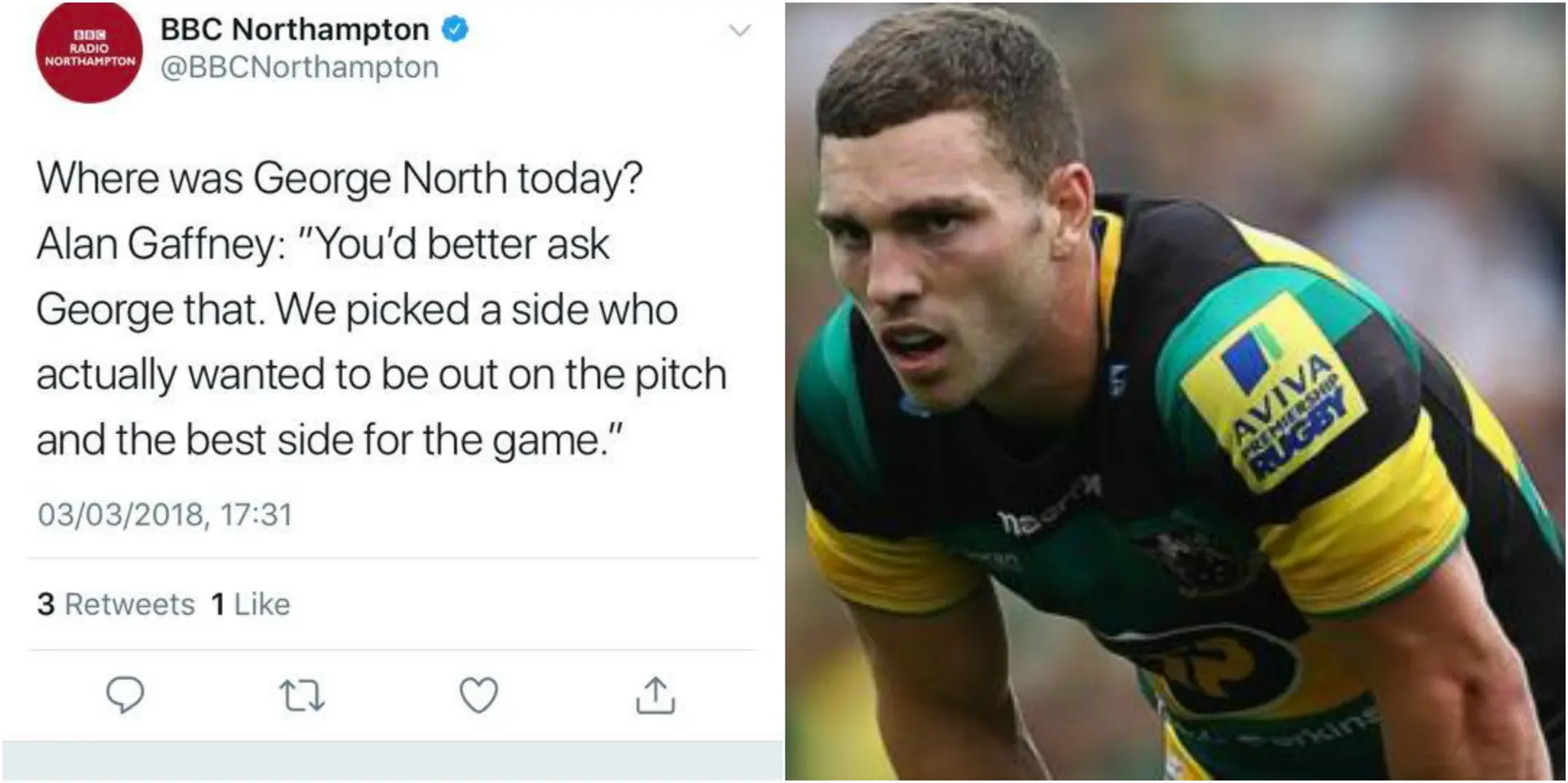 north