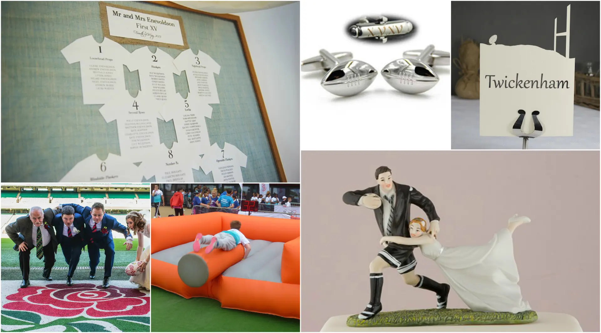 rugbythemedwedding