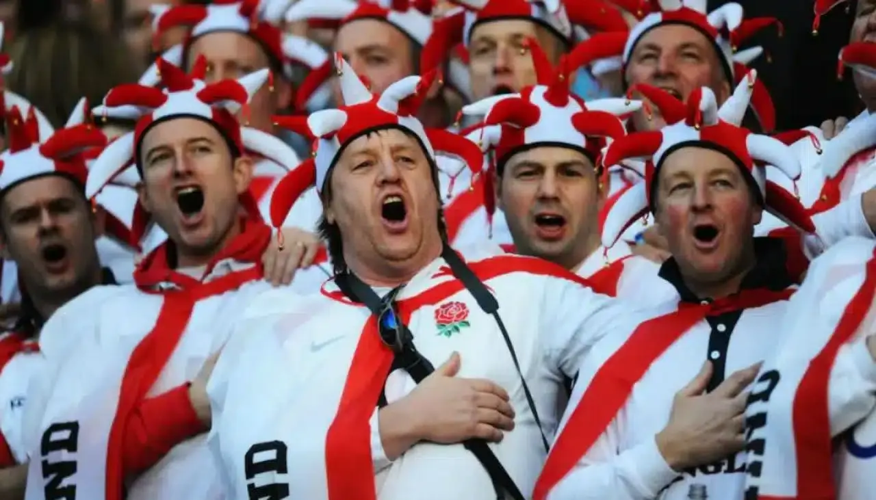 engand rugby fans getty