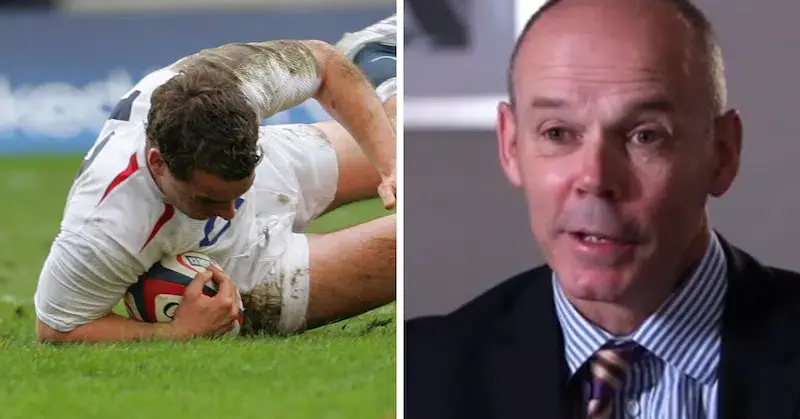 when the refs getting cross cos he tossed alun wyn off its joe marler 21