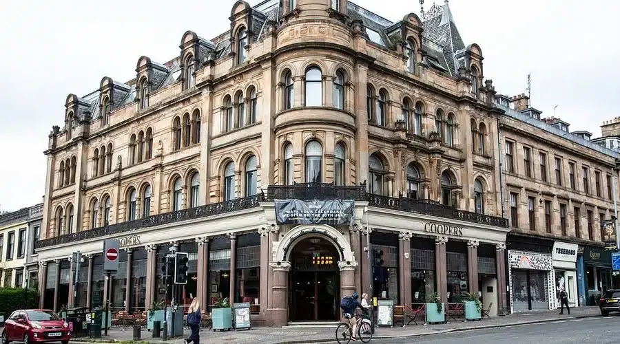 exterior of the pub
