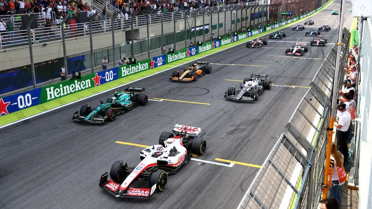 f1 start haas