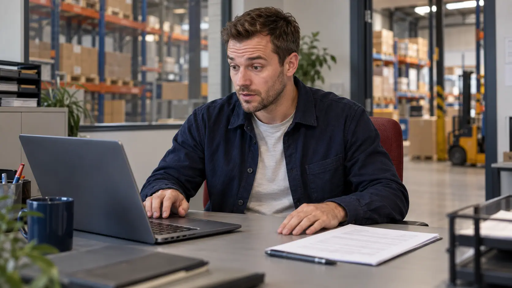 Unexpected email, employment contract nearby-4