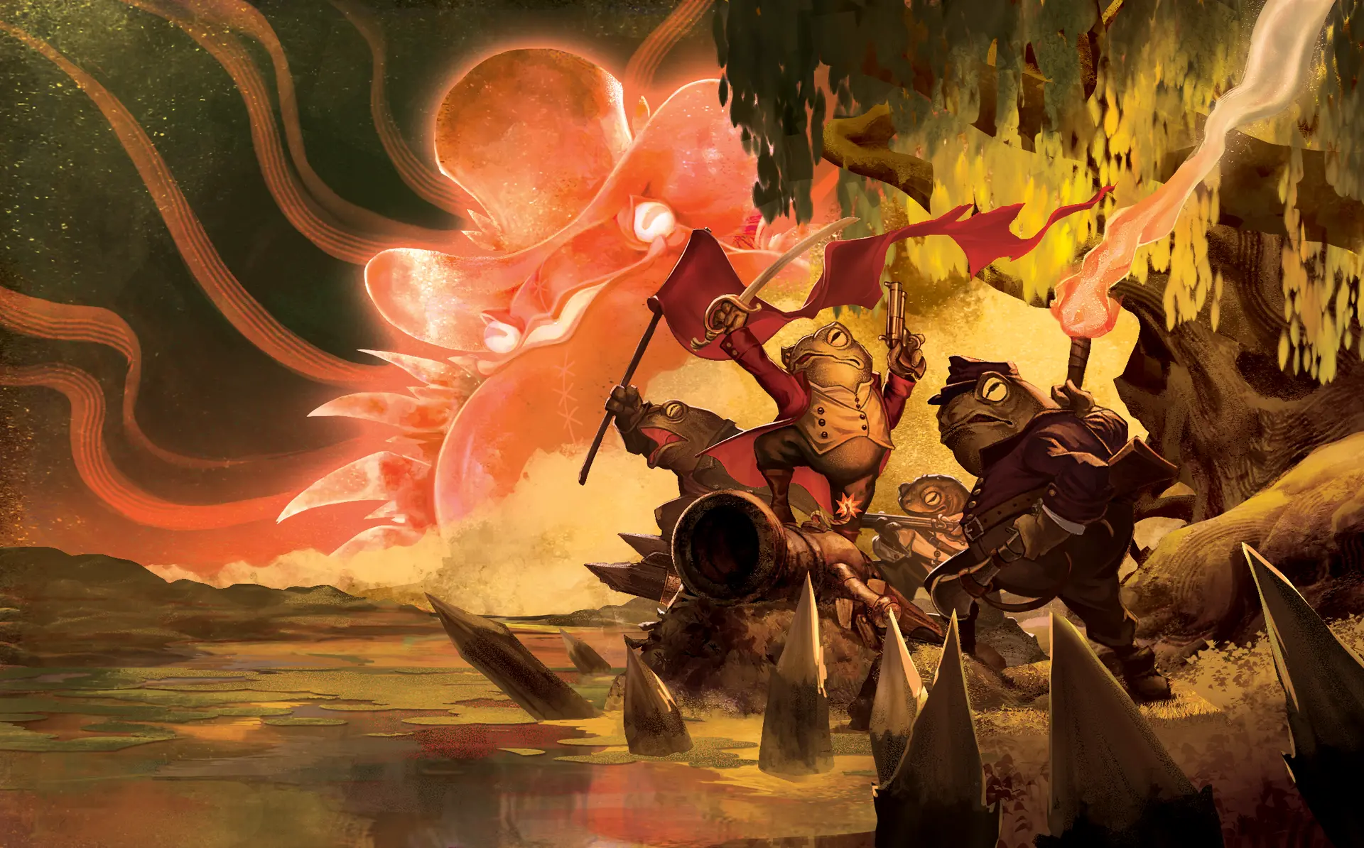 toads of the bayou key art