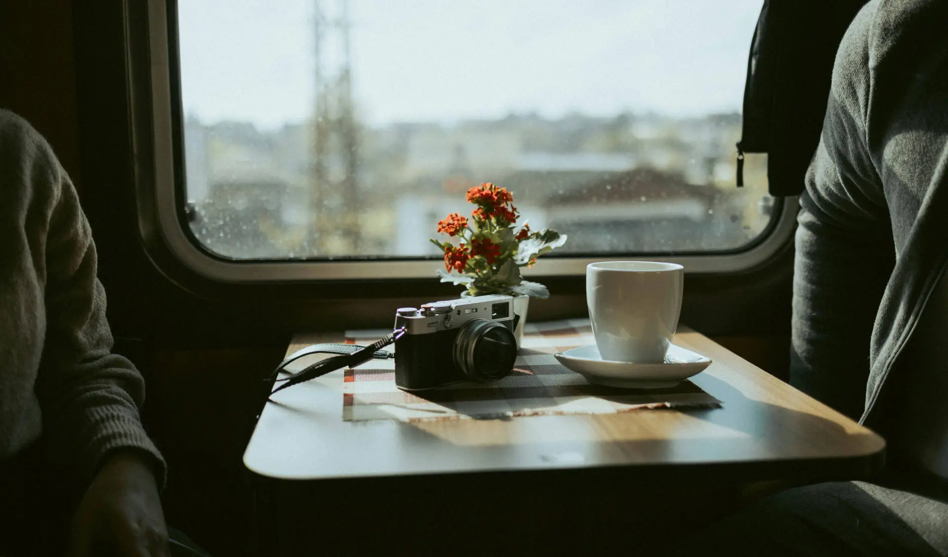 koffie in de trein