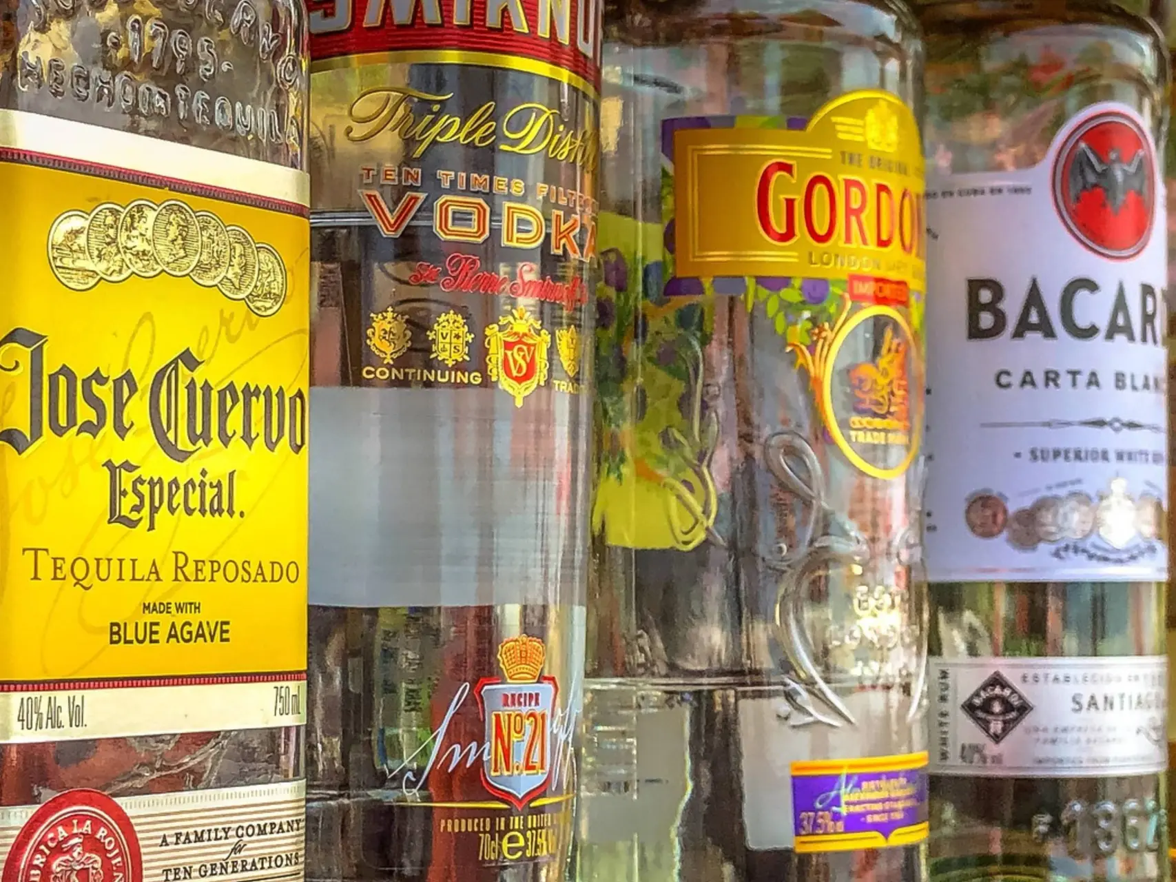 rum flessen