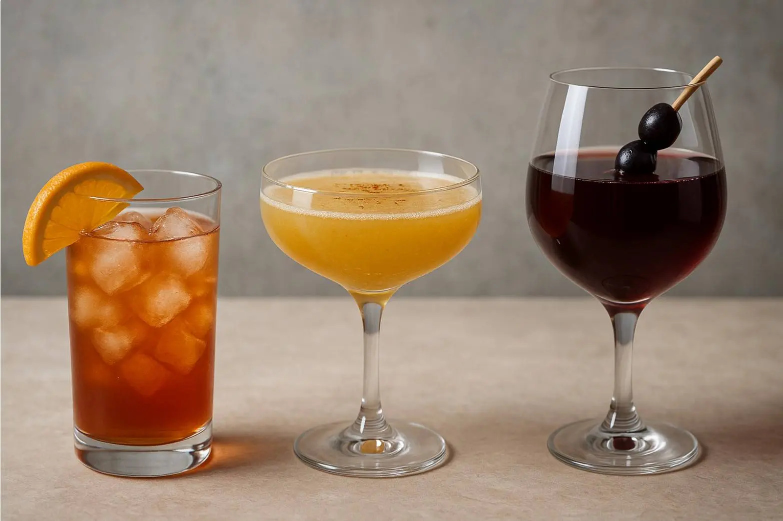 diverse soorten mocktails