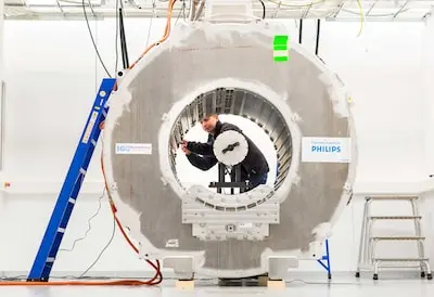 bij philips in best worden onder meer mri scanners gereviseerd ze krijgen daarna krijgen de machines een tweede leven