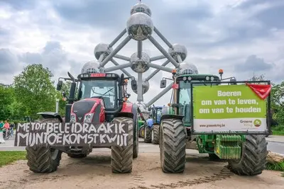 boeren aan de heizel