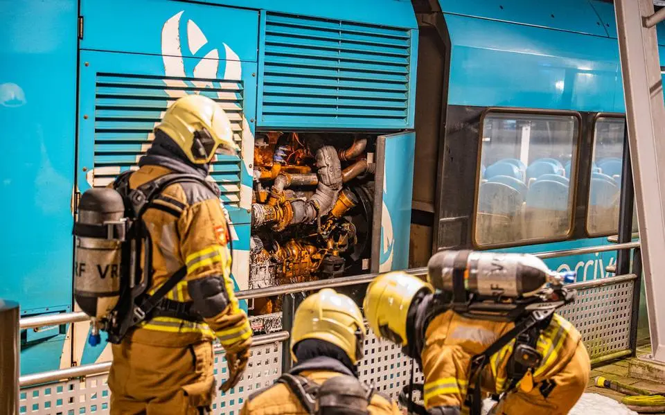 brand trein