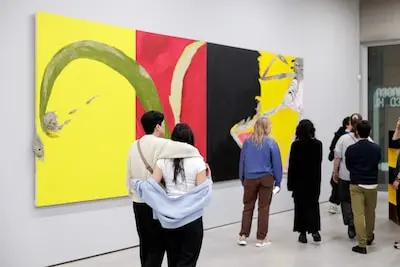 bezoekers aan de museumnacht010 in rotterdam