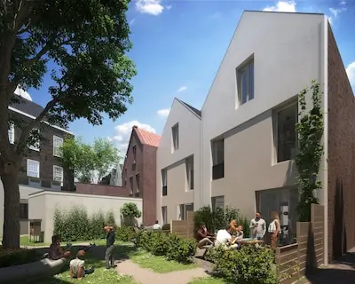 een impressie van nieuwbouwproject hartje s dam