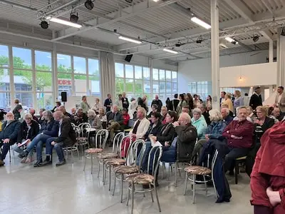 de informatieavond over het schetsontwerp voor sectie c werd door ruim honderd omwonenden bezocht