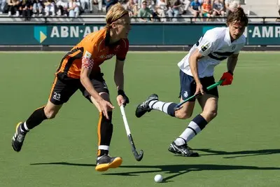 ed20250422 1299 eindhoven hockeywedstrijd oranje rood klein zwitserland joep de mol
