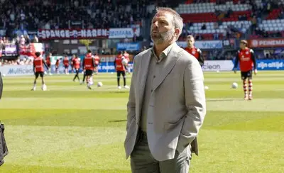rotterdam voetbal eindstand 2 0 maurice steijn hoofdtrainer voor de wedstrijd sparta rotterdam n e c in het sparta stadion foto carla vos cor vos 2025