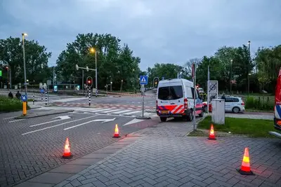 de aanrijding vond plaats op de nieuwe damlaan