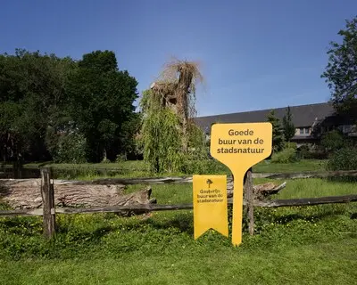 de veteranenboom in vreewijk heeft een lintje gekregen