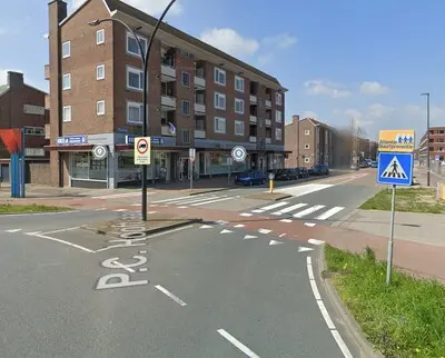het ging mis op de rotonde in maassluis