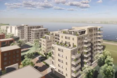 in maassluis komt het nieuwbouwproject prickenstaete