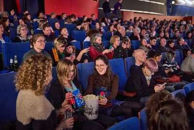 nederland rotterdam 01 02 2023 iffr 2023 erasmus tiger college at cinerama 1 foto jan de groen