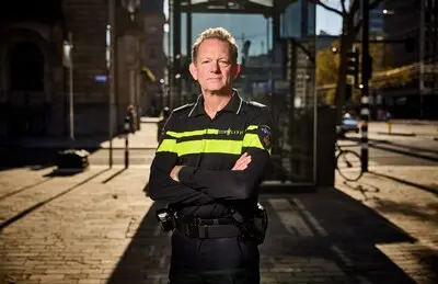 nederland rotterdam 29 10 2021 portret politiechef fred westerbeke foto jan de groen