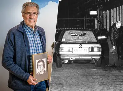 oud arrestatieteam lid van rotterdam bram verteld over zijn werk collega willem werd neergeschoten tijdens zijn werk en kwam op het leven foto frank de roo de doorzeefde auto van willem schepen en zijn chauffeur
