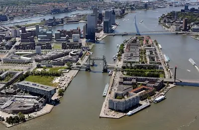 roel dijkstra vlaardingen rotterdam luchtfoto noordereiland kop van zuid