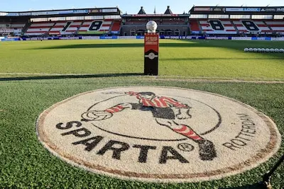 rotterdam 2 2 25 stadium het kasteel dutch eredivisie sparta rotterdam fc groningen sparta logo