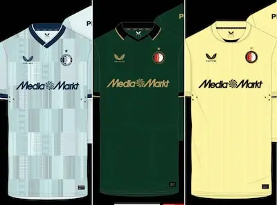 shirt 6 is geinspireerd op het water van de maas en de rotterdamse haven shirt 3 heeft een retro look shirt 1 is gebaseerd op het iconische uitshirt van 1983 1984