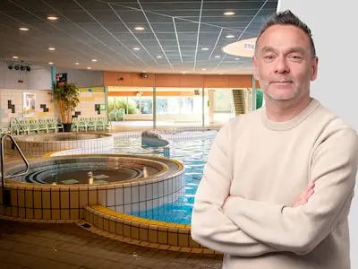 stephan reket over zwembad groenoord