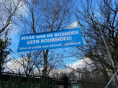 tegen de sloop van de boshoek is veel bezwaar