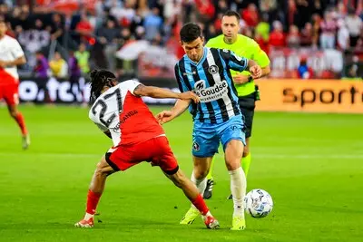 utrecht 14 05 24 stadion galgenwaard dutch eredivisie 2024 2025 fc utrecht sparta rotterdam utrecht player alonzo engwanda sparta player pelle clement