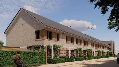 impressie van het nieuwbouwproject zwanenpark in vlaardingen