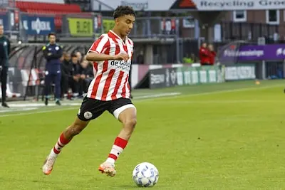 rotterdam voetbal ayoub oufkir tijdens de tweede wedstrijd jong sparta feyenoord o21 in het sparta stadion p o foto carla vos cor vos 2025