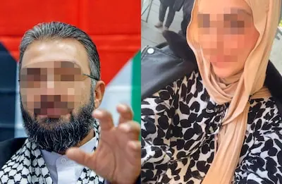 vader amin en dochter israa a worden ervan verdacht dat ze ongeveer 5 5 miljoen euro hebben gegeven aan de gewapende palestijnse beweging hamas
