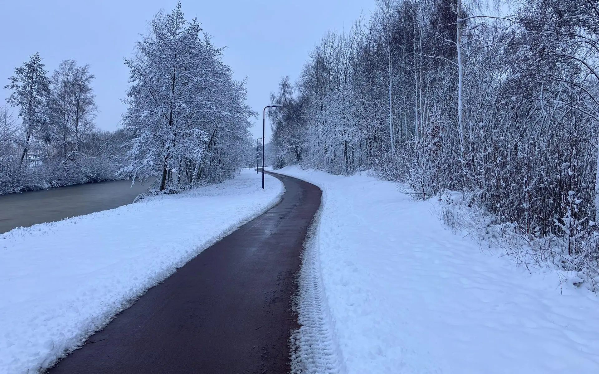 fietspad schoon heerenveen