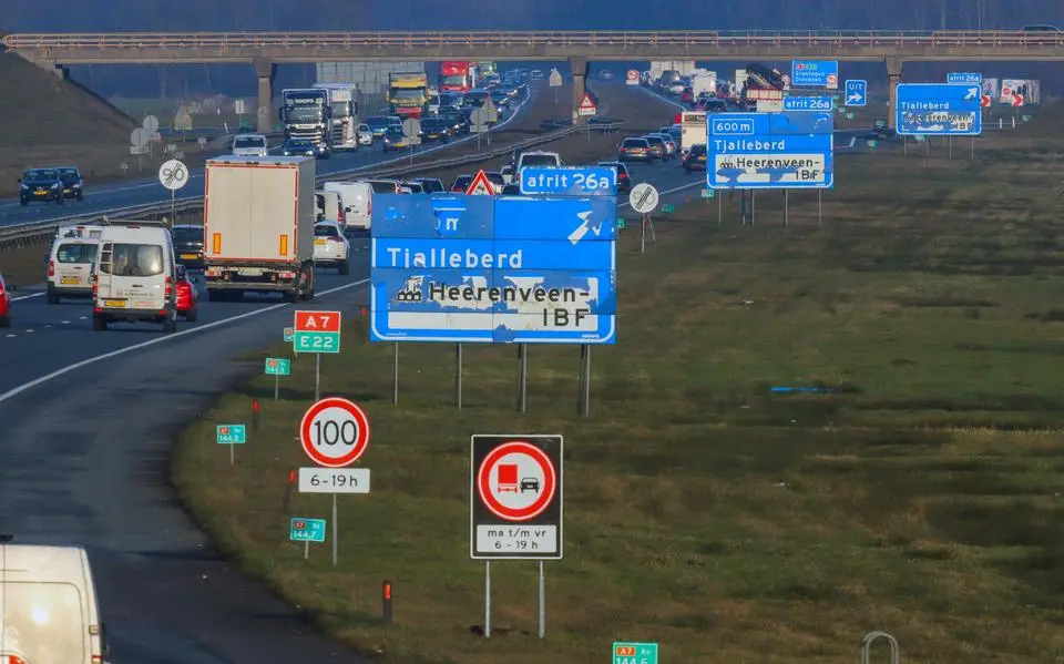 borden snelweg heerenveen