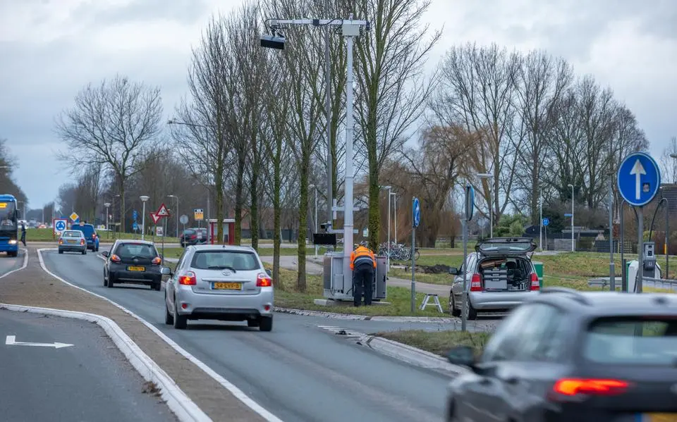 flitspaal sneek lemmerweg